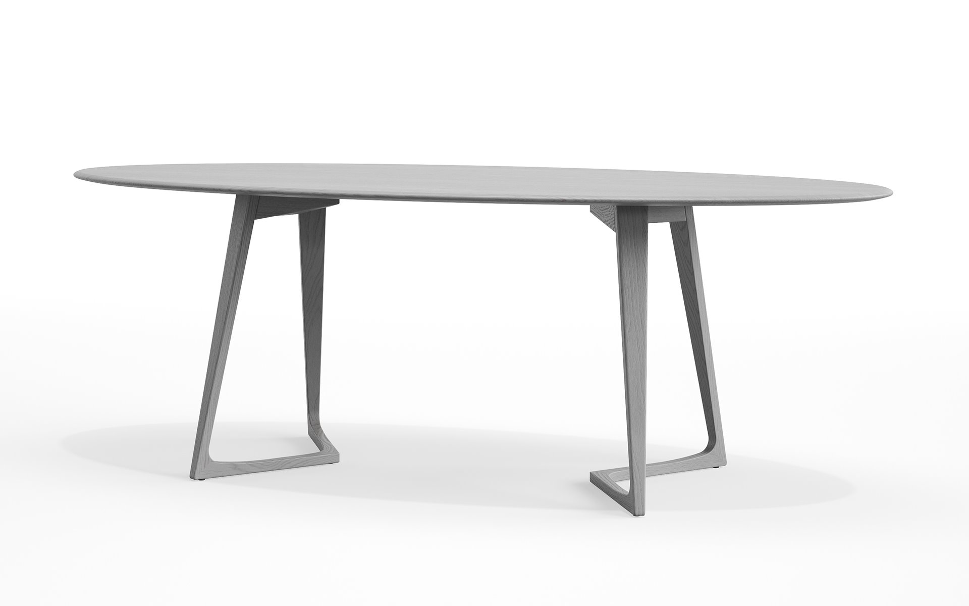 BedHabits Twist Oval Cold Grey 02